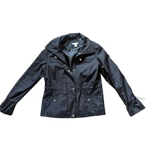 Dressbarn Black Utility Jacket
